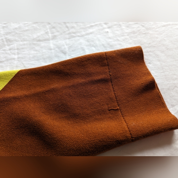 & Other Stories sweatshirt brown pattern Size M - Picture 13 of 13